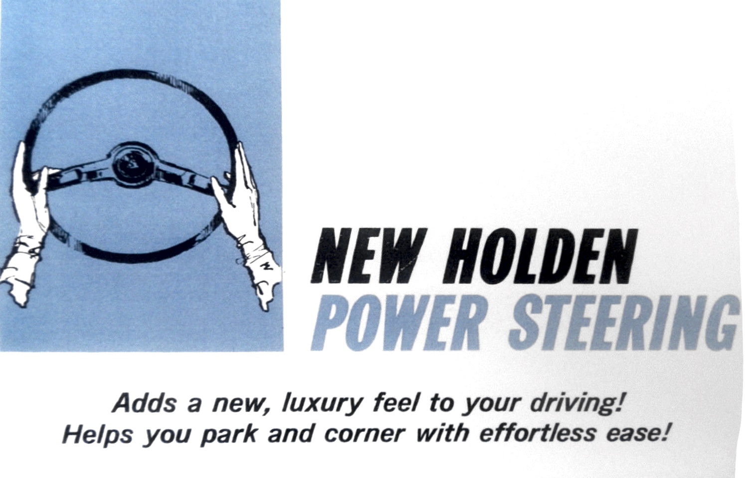 1964 Holden EH Power Steering Brochure Page 4